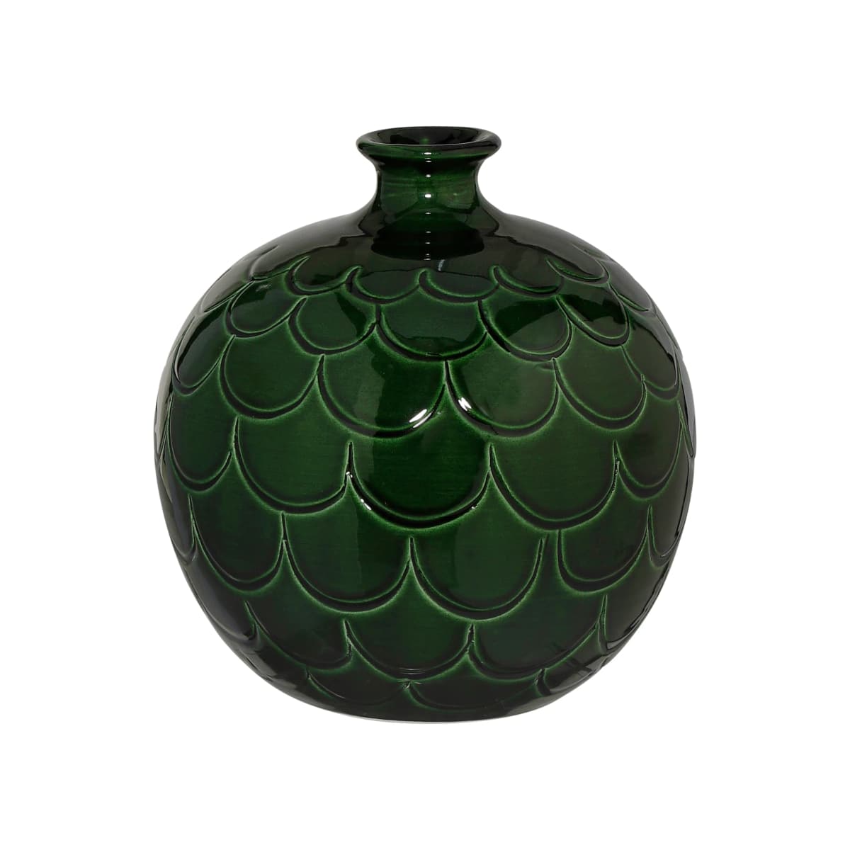 Misty vase 19 cm, Grønn