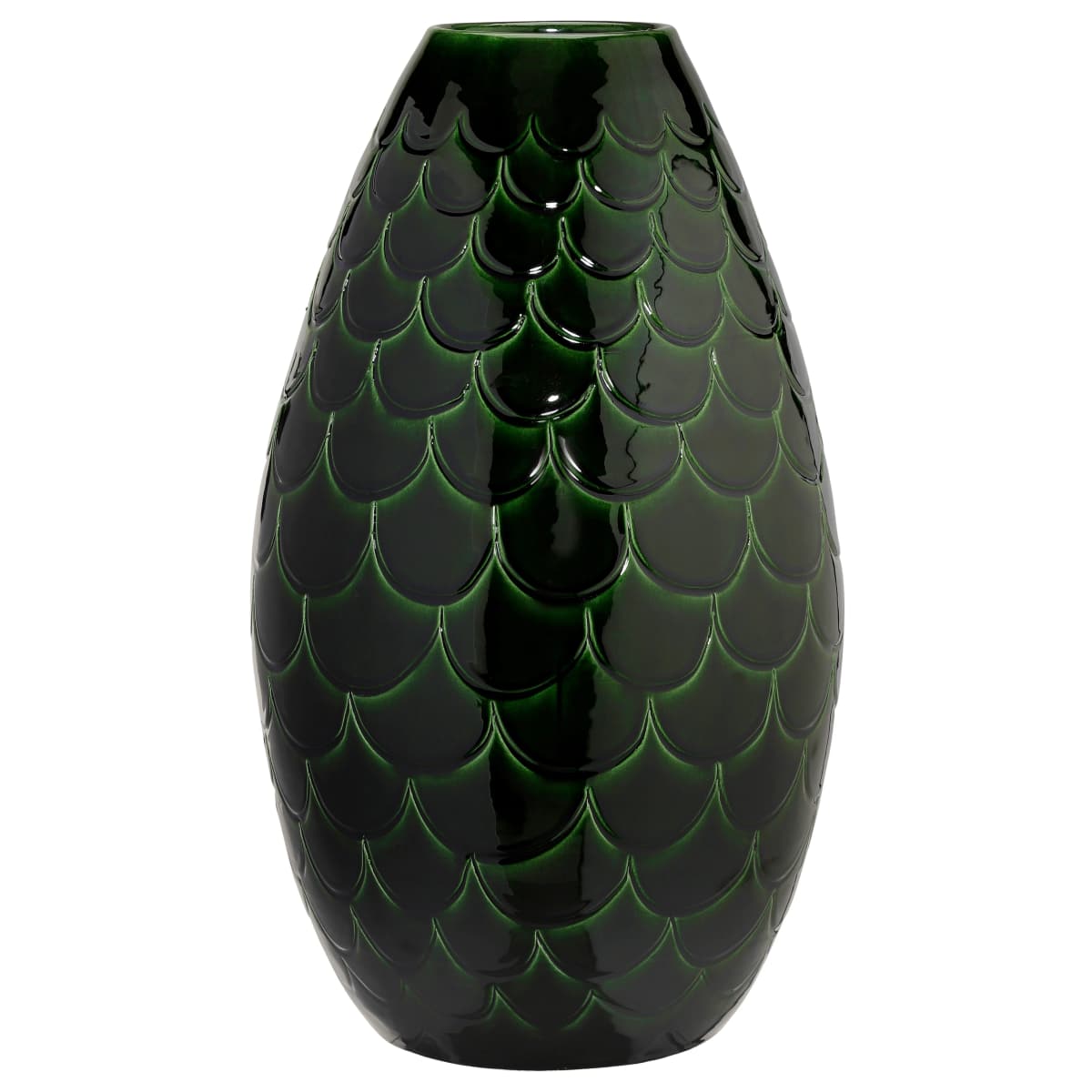 Misty vase 40 cm, Grønn