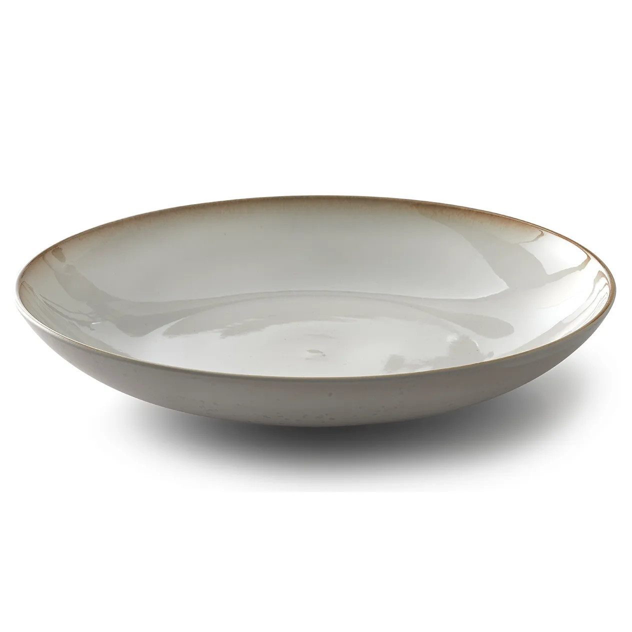 Bitz fat Ø40 cm kremhvit, Kremhvit-creme