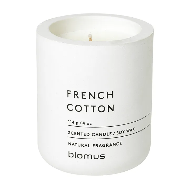 Fraga duftlys 24 timer, French Cotton-Lily White