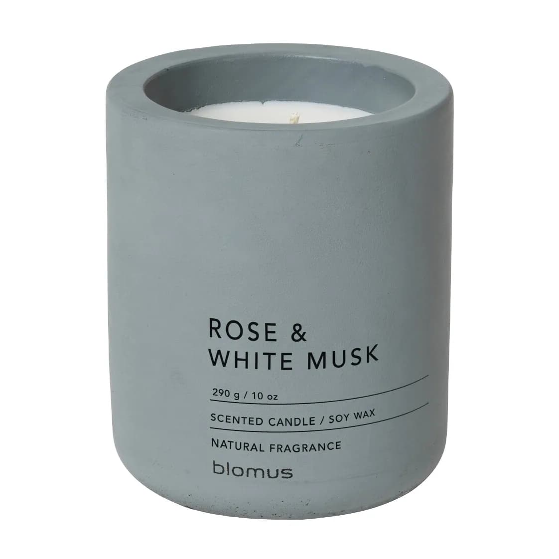 Fraga duftlys 55 timer, Rose & White Musk-Flintstone