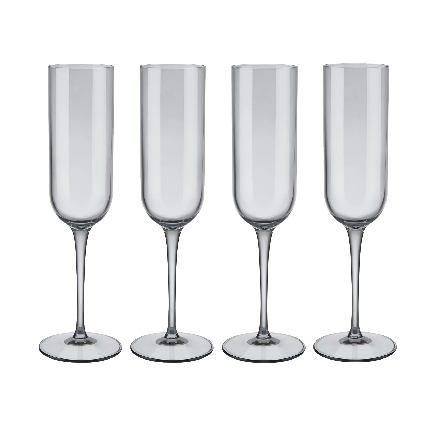 Fuum champagneglass 21 cl 4-pakning, Smoke