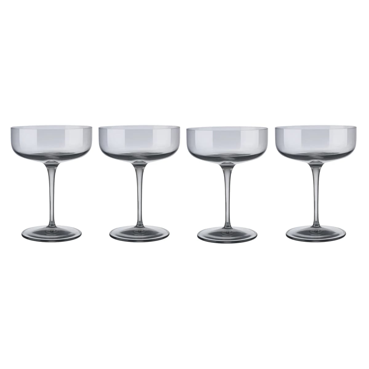 Fuum champagneglass coupe 30 cl 4-pakning, Smoke