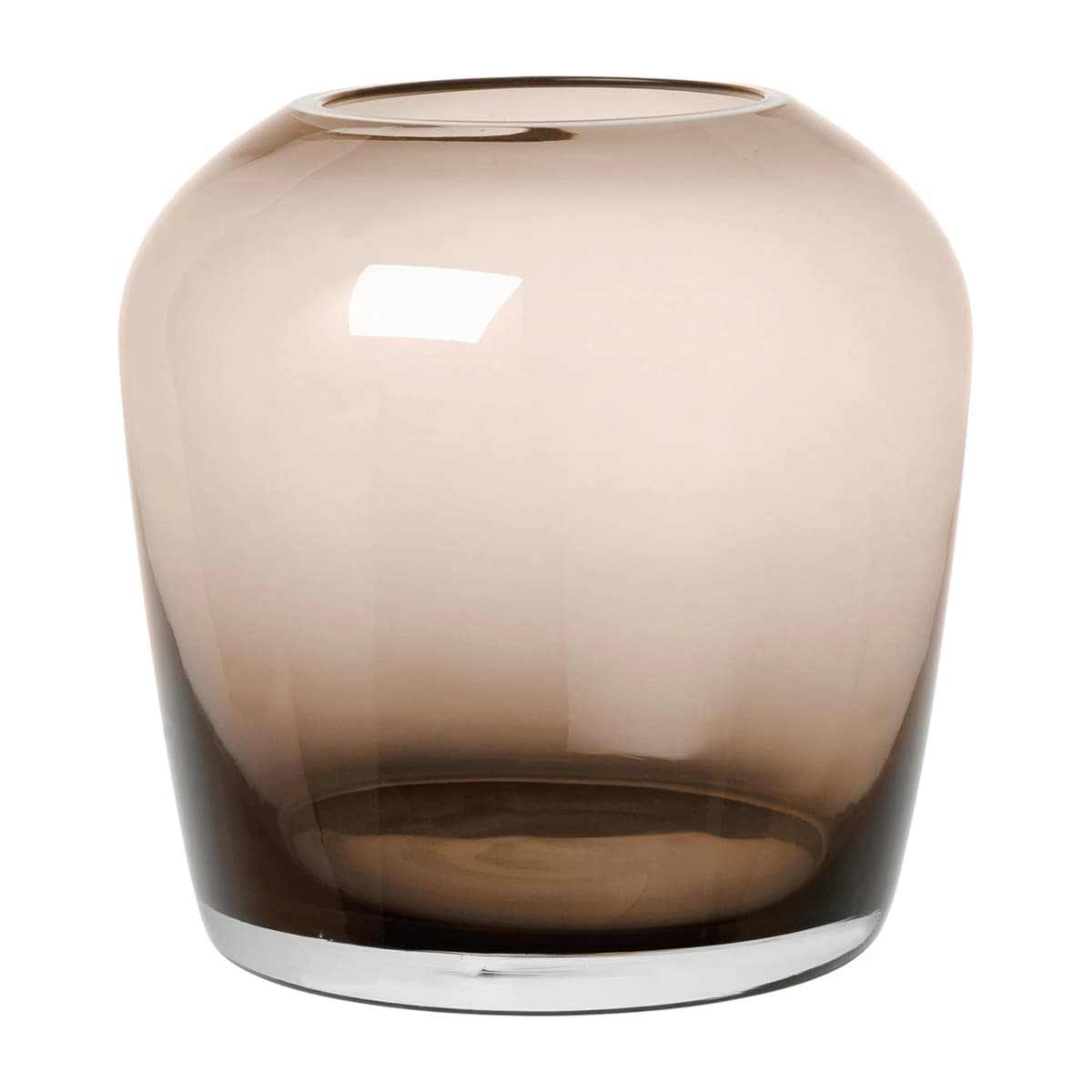 Leta vase 15 cm, Coffee