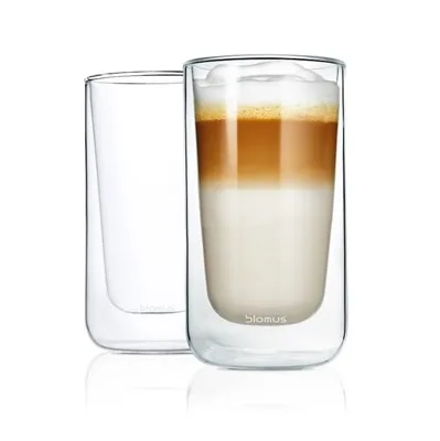 Nero isolerande latte macchiatoglass 2-stk., Klar