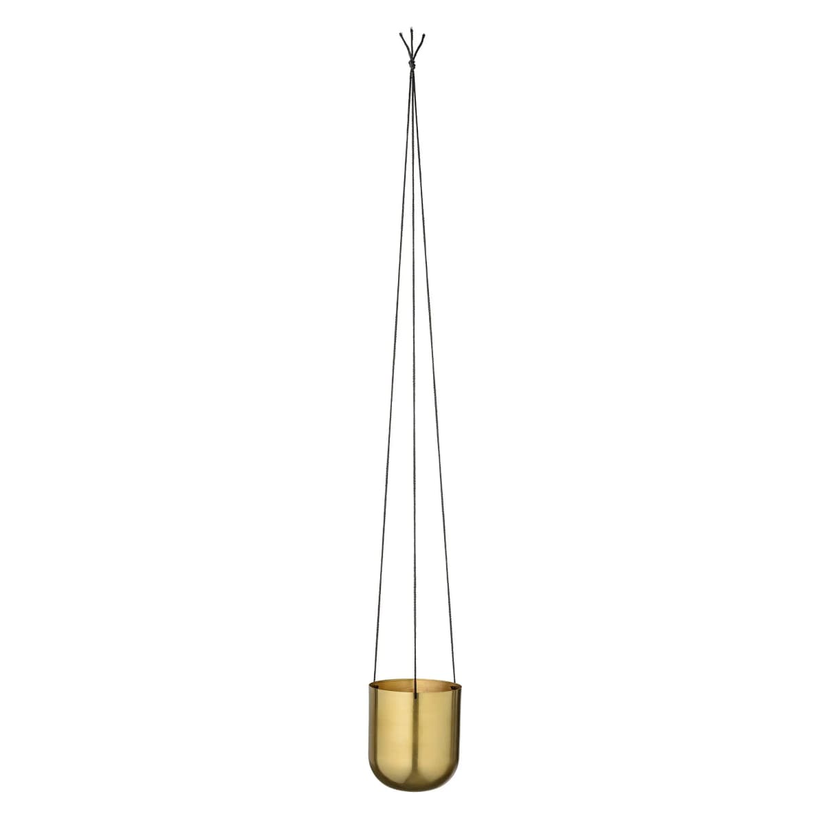 Bloomingville hengende krukke metall Ø13.5 cm, messing