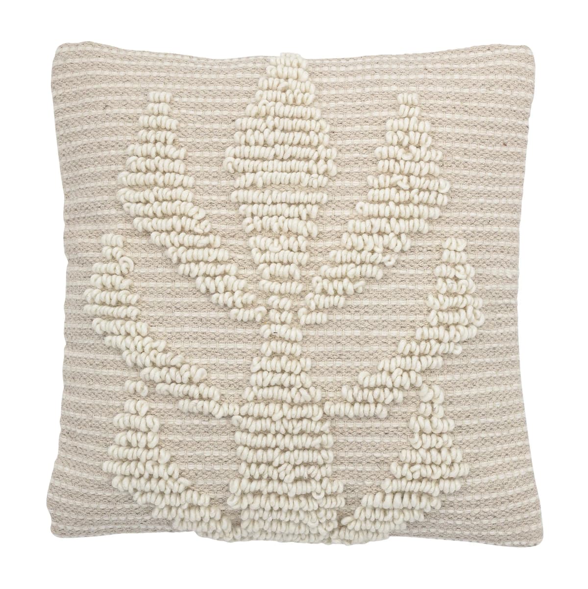 Bloomingville pute struktur 40x40 cm, Natur