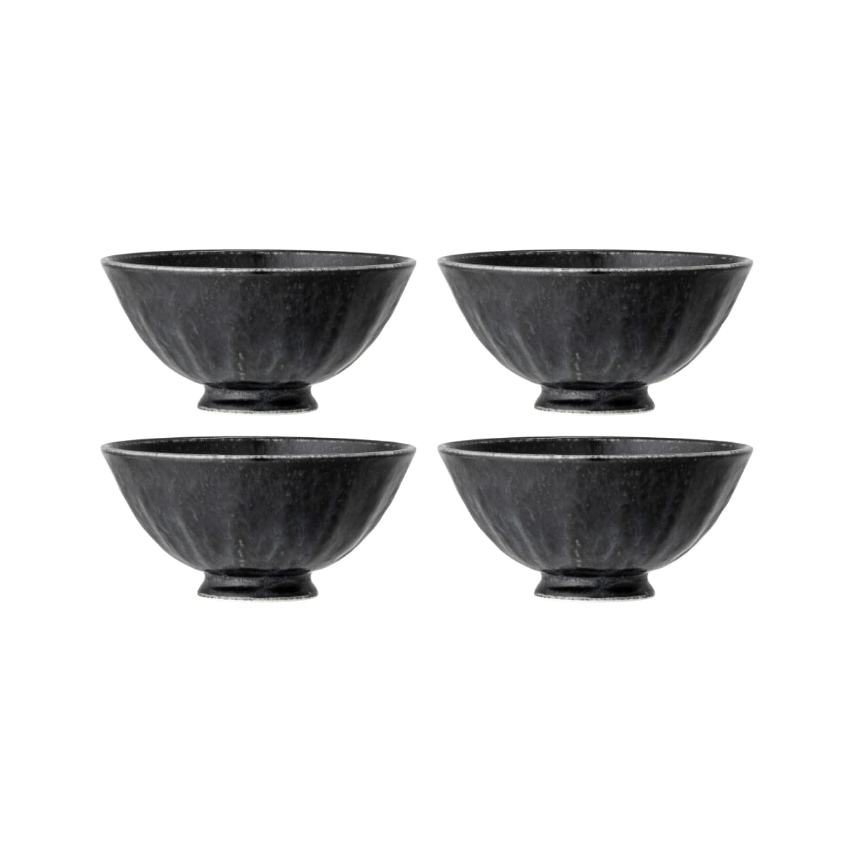 Yoko skål 13,5 cm 4-stk., Svart