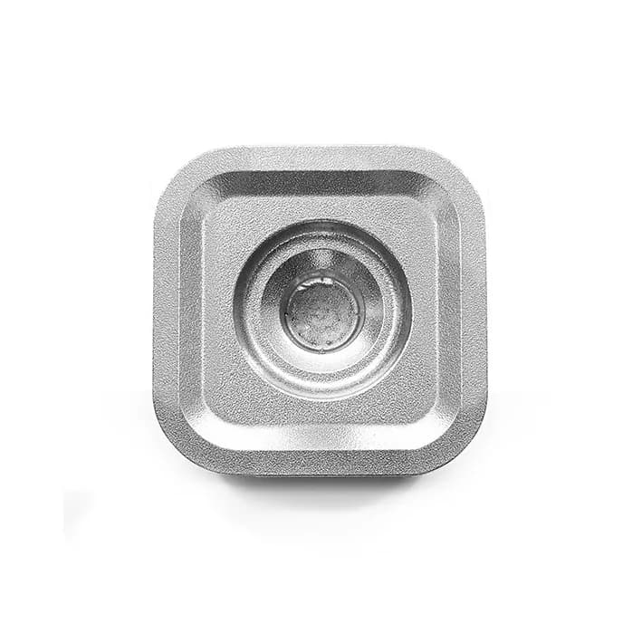 Stumpestaken Ettan, Polert aluminium