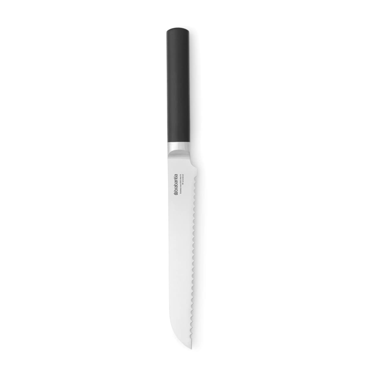 Profile brødkniv 35 cm, Svart-rustfritt stål