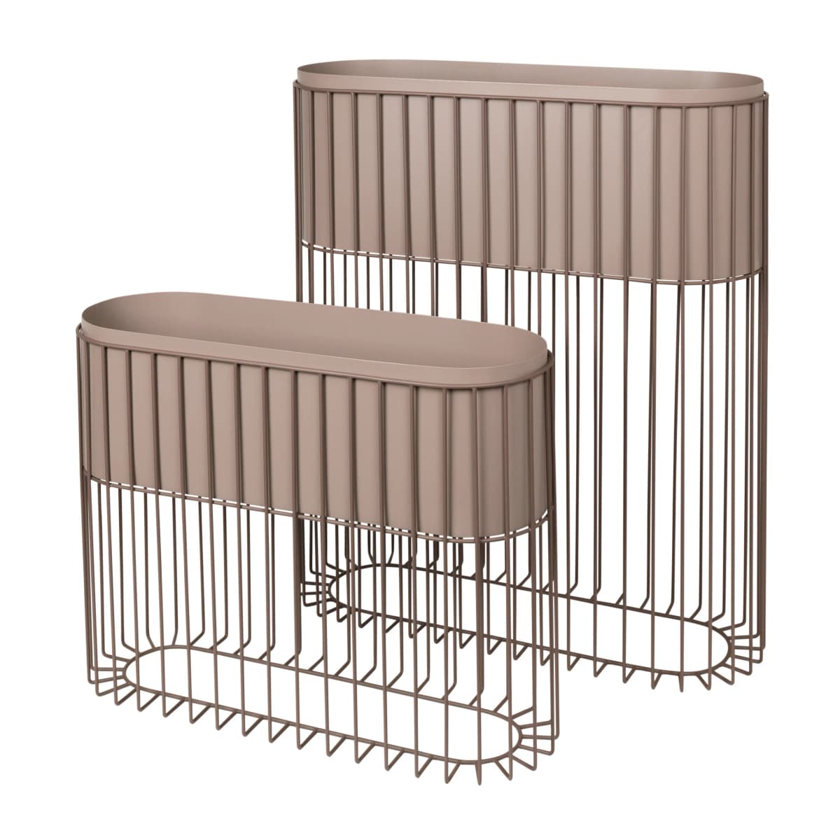 Fenja blomsterboks sett, Simply taupe warm grey