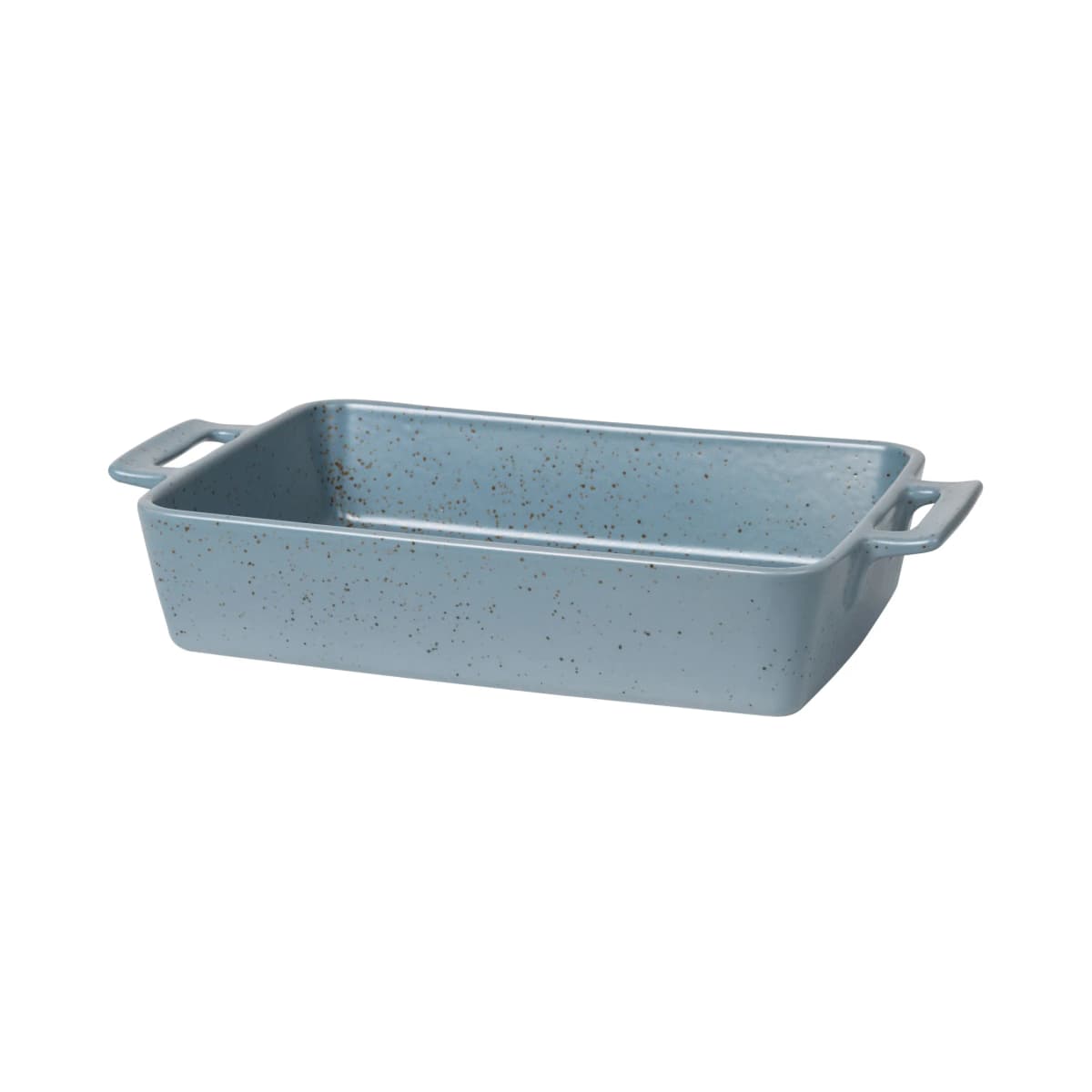Hasle ovnsform 21,5x37 cm, Flintstone blue granite