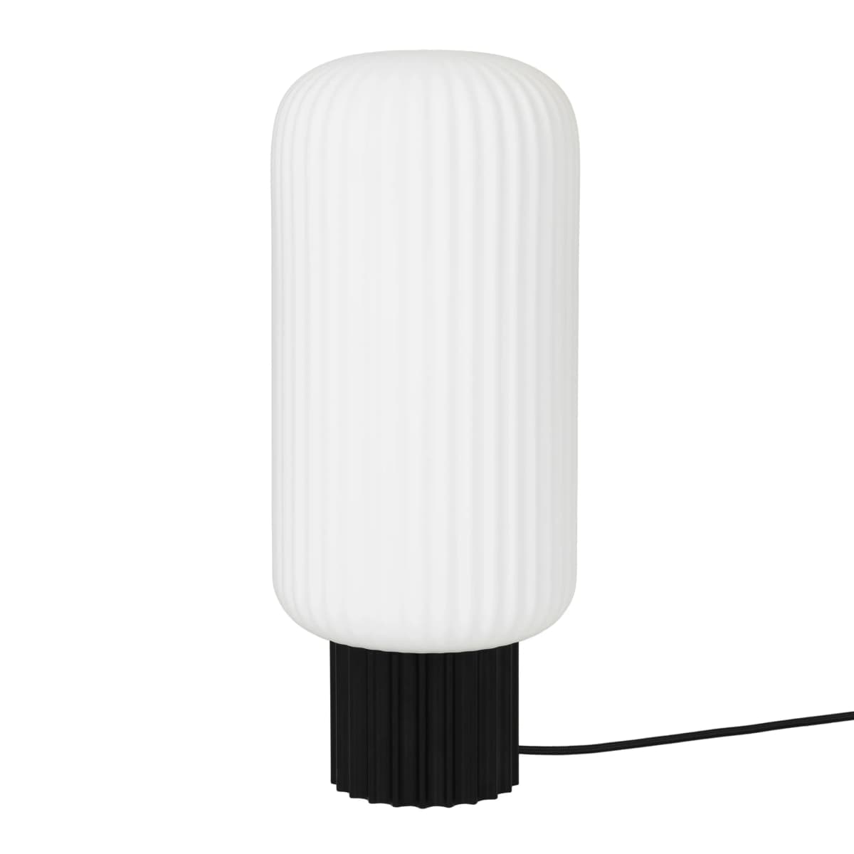 Lolly bordlampe, Svart-hvit-39 cm