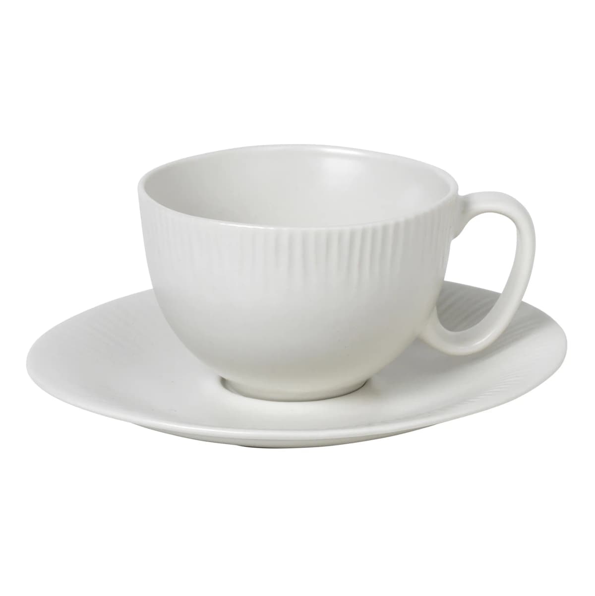 Sandvig kopp med skål soft white, 12,5 cl