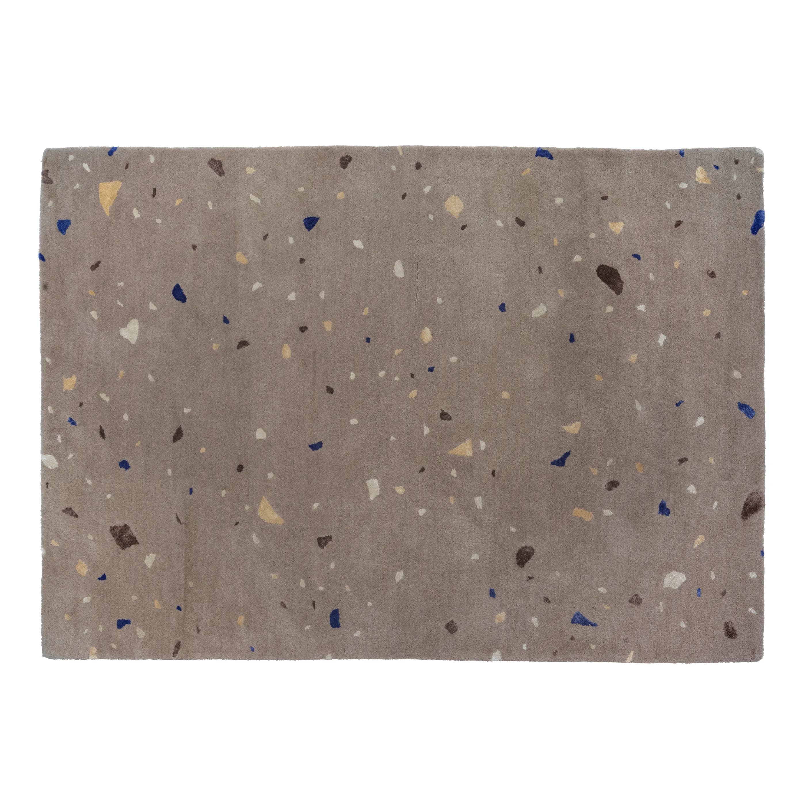 Terrazzo ullteppe 140x200 cm, Carafe brown-blue spot