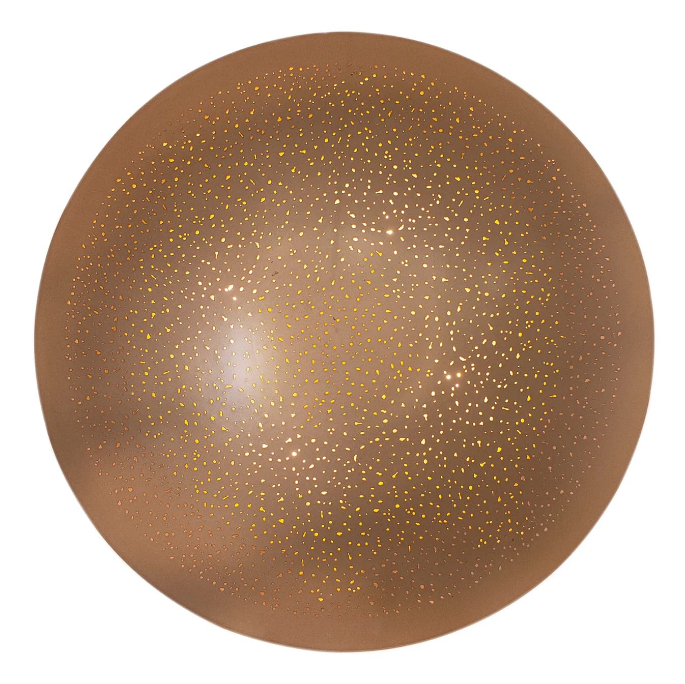 Colby vegglampe Ø70 cm, Guld