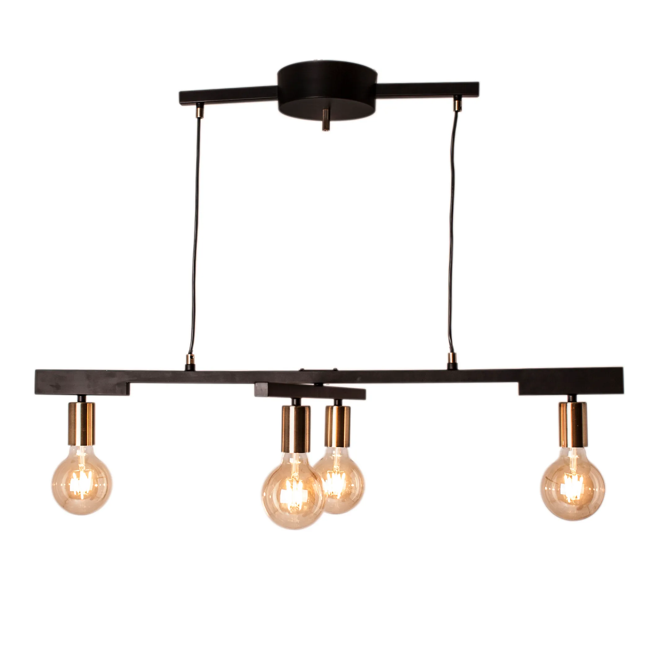 Zeona taklampe, Matt svart