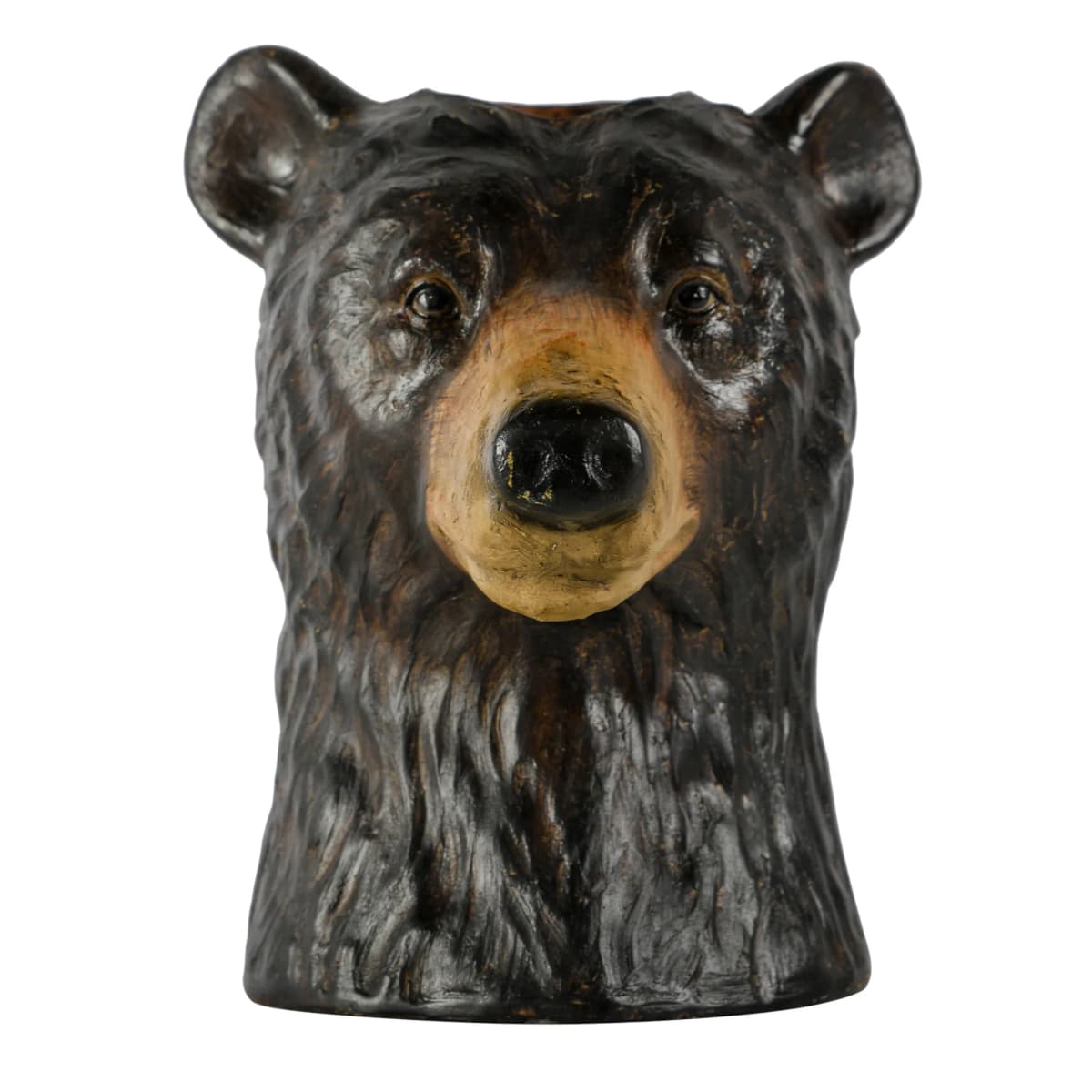 Bear vase, Brun