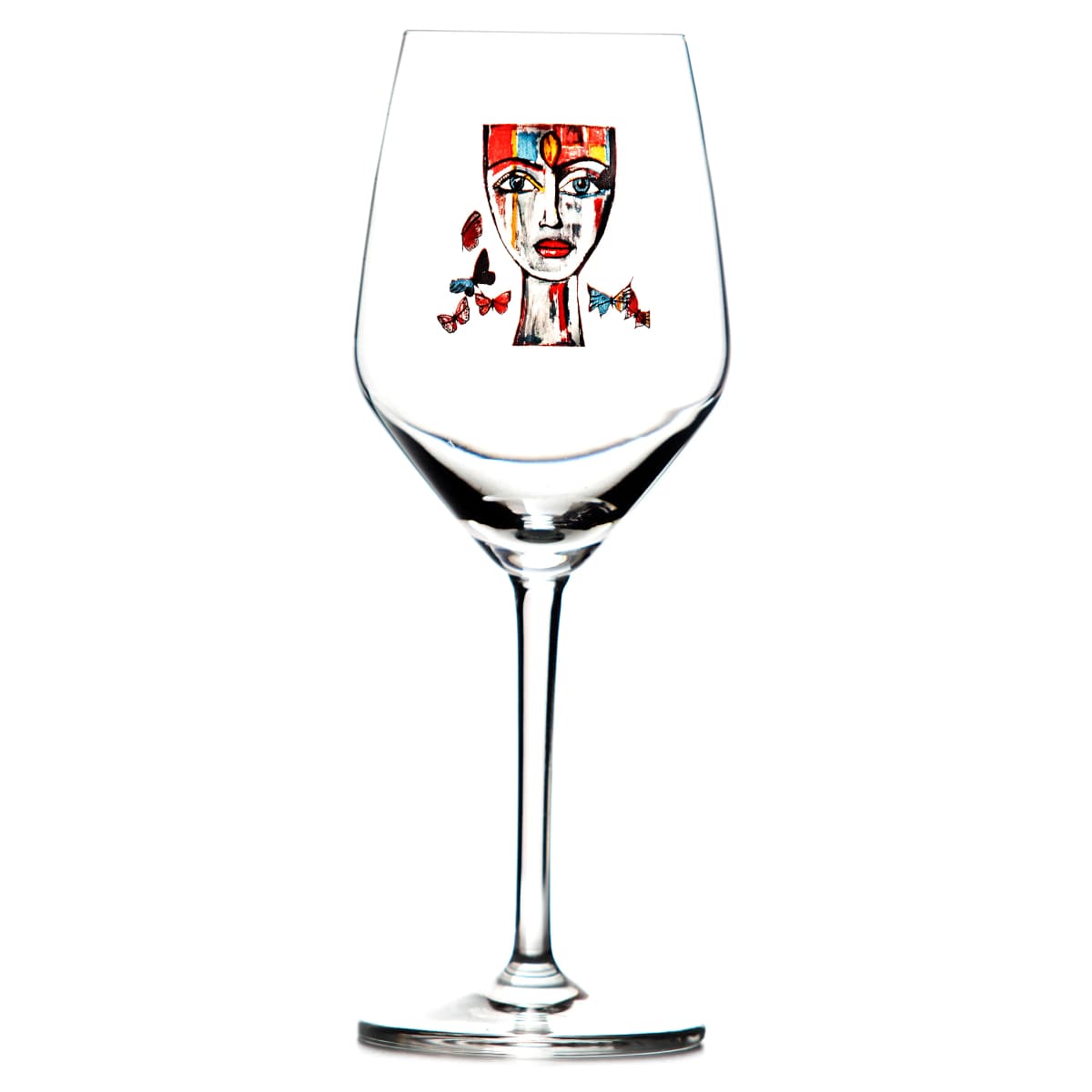 Butterfly Messenger vinglass, 75 cl