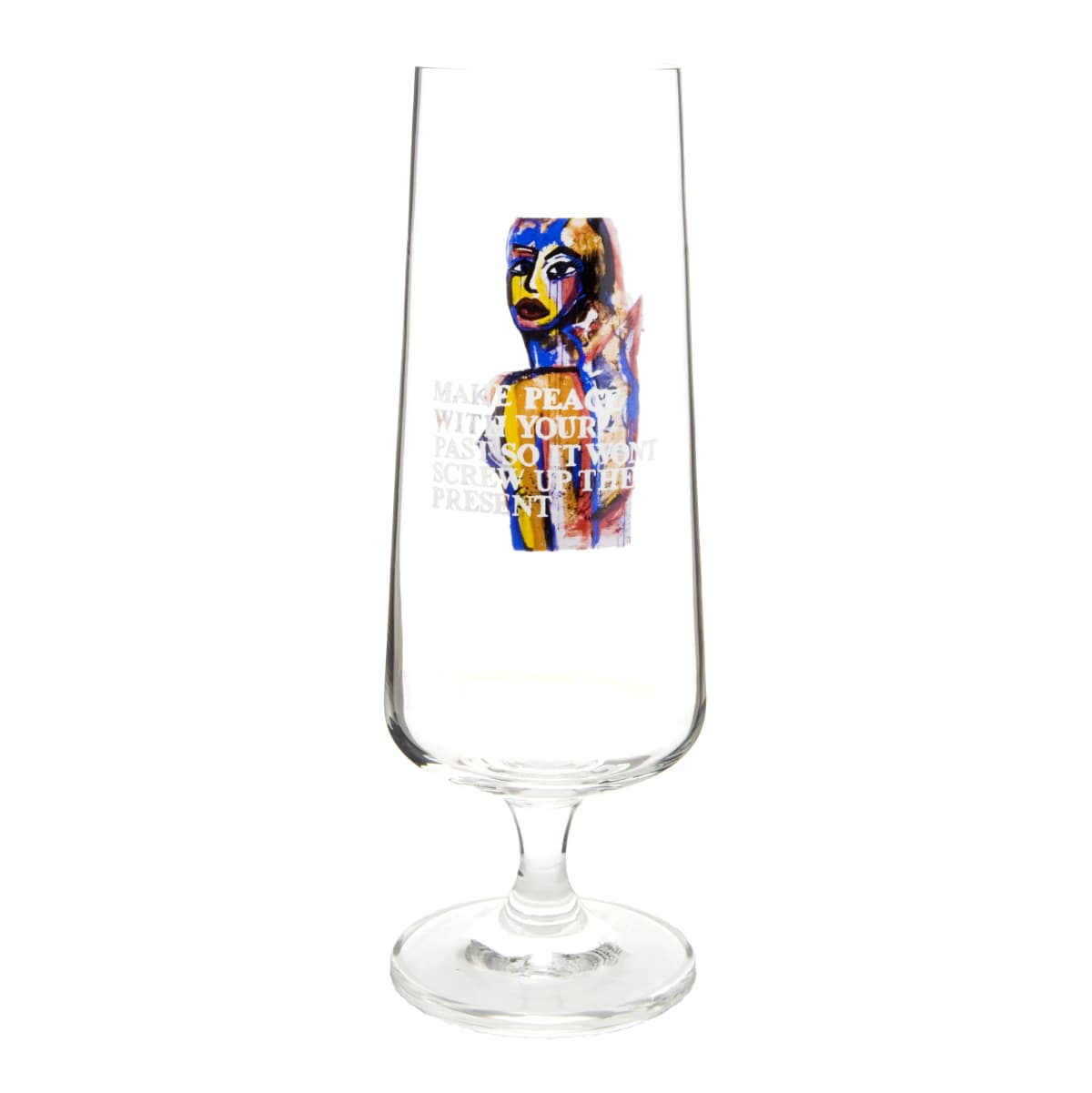 Make Peace ølglass, 50 cl