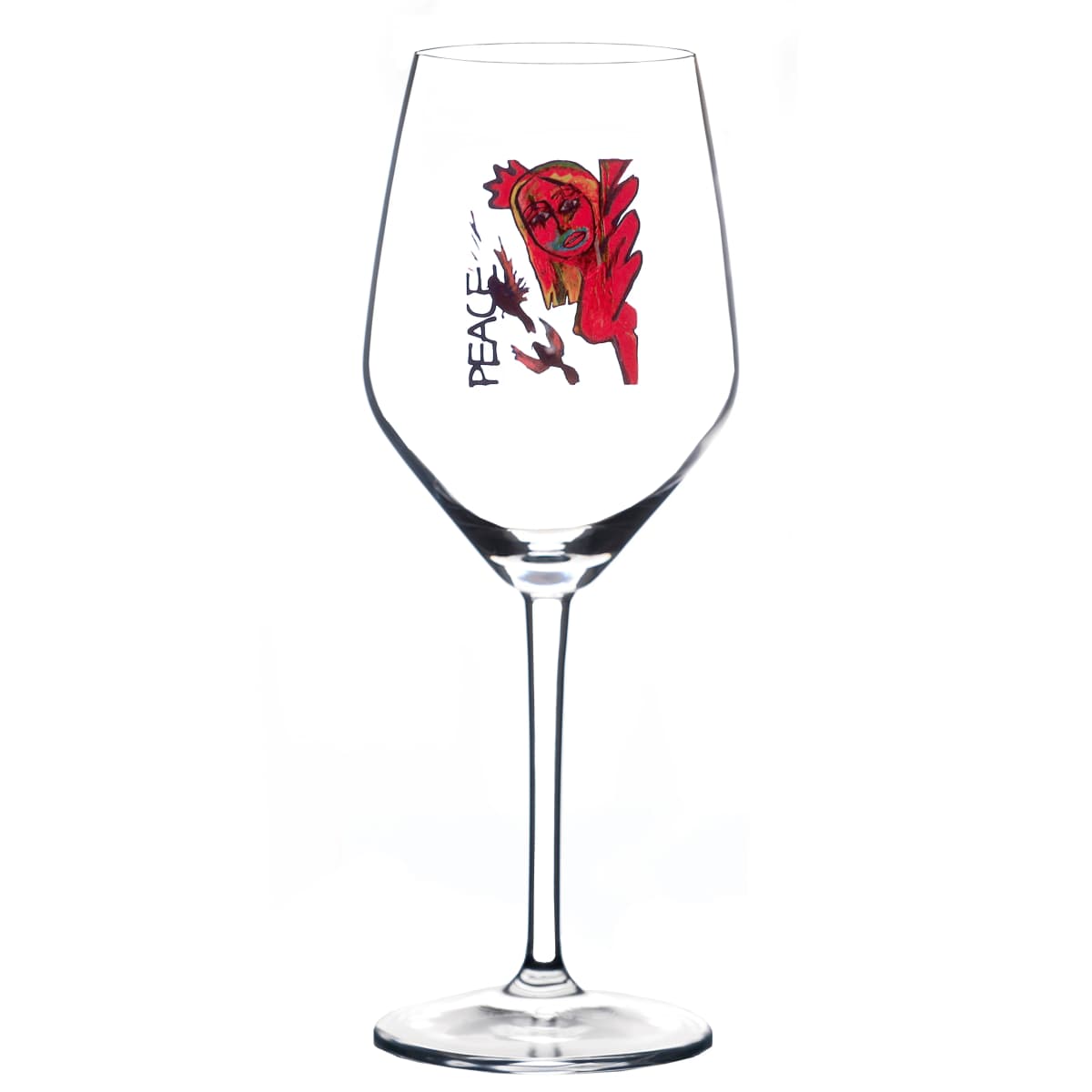 Scream Peace rosé/hvitvinsglass, 40 cl