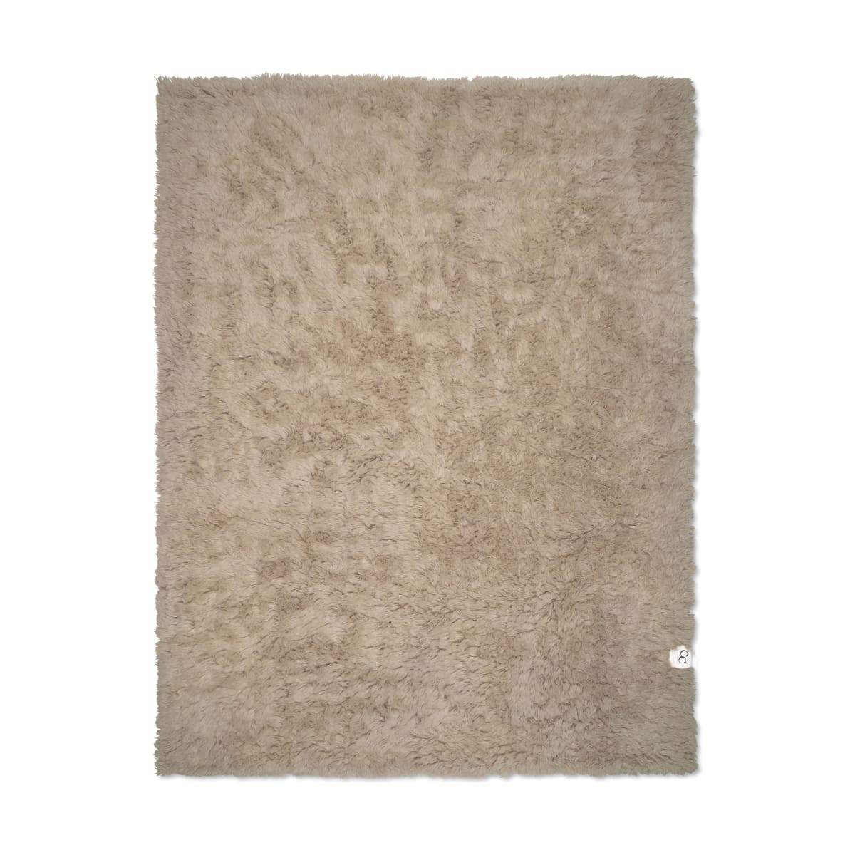 Cloudy ullteppe 200x300 cm, Beige