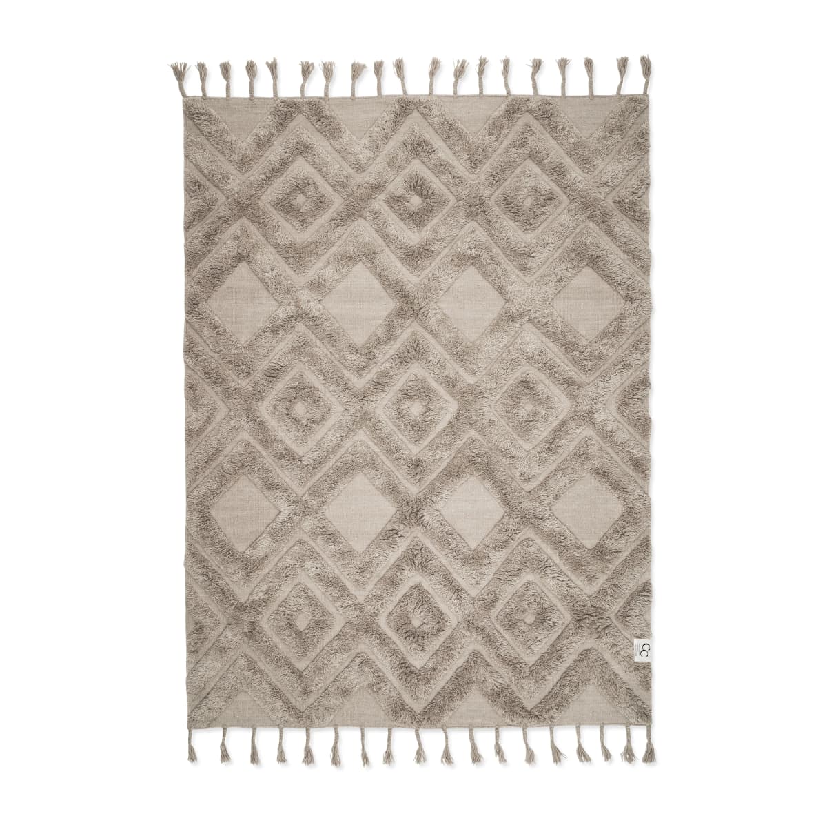 Copenhagen ullteppe 200x300 cm, Beige