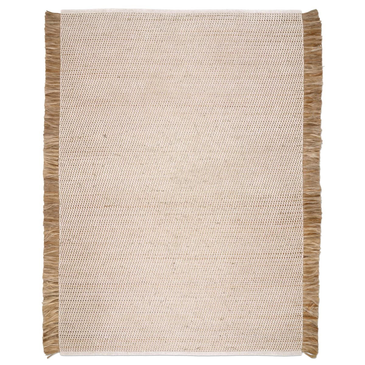 Goa gulvteppe 170x230 cm, Hvit-Jute