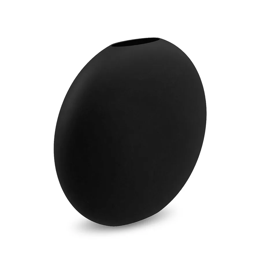 Pastile vase 15 cm, Black