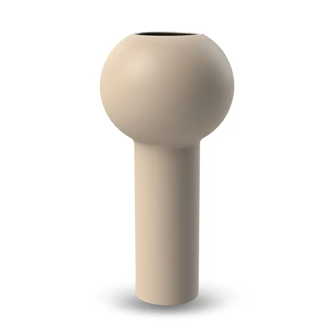 Pillar vase 24 cm, Sand