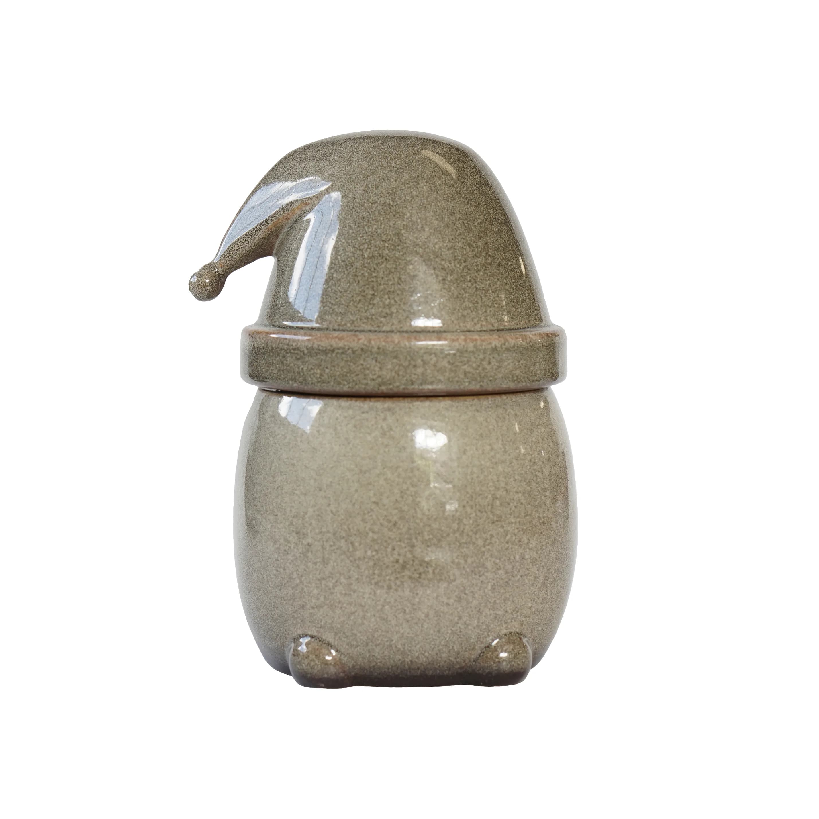 Eating Santa skål med lokk stor, Multi