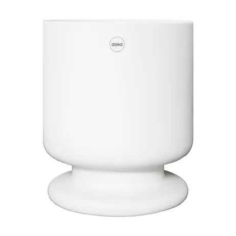 Soft krukke hvit Ø15 cm, Medium
