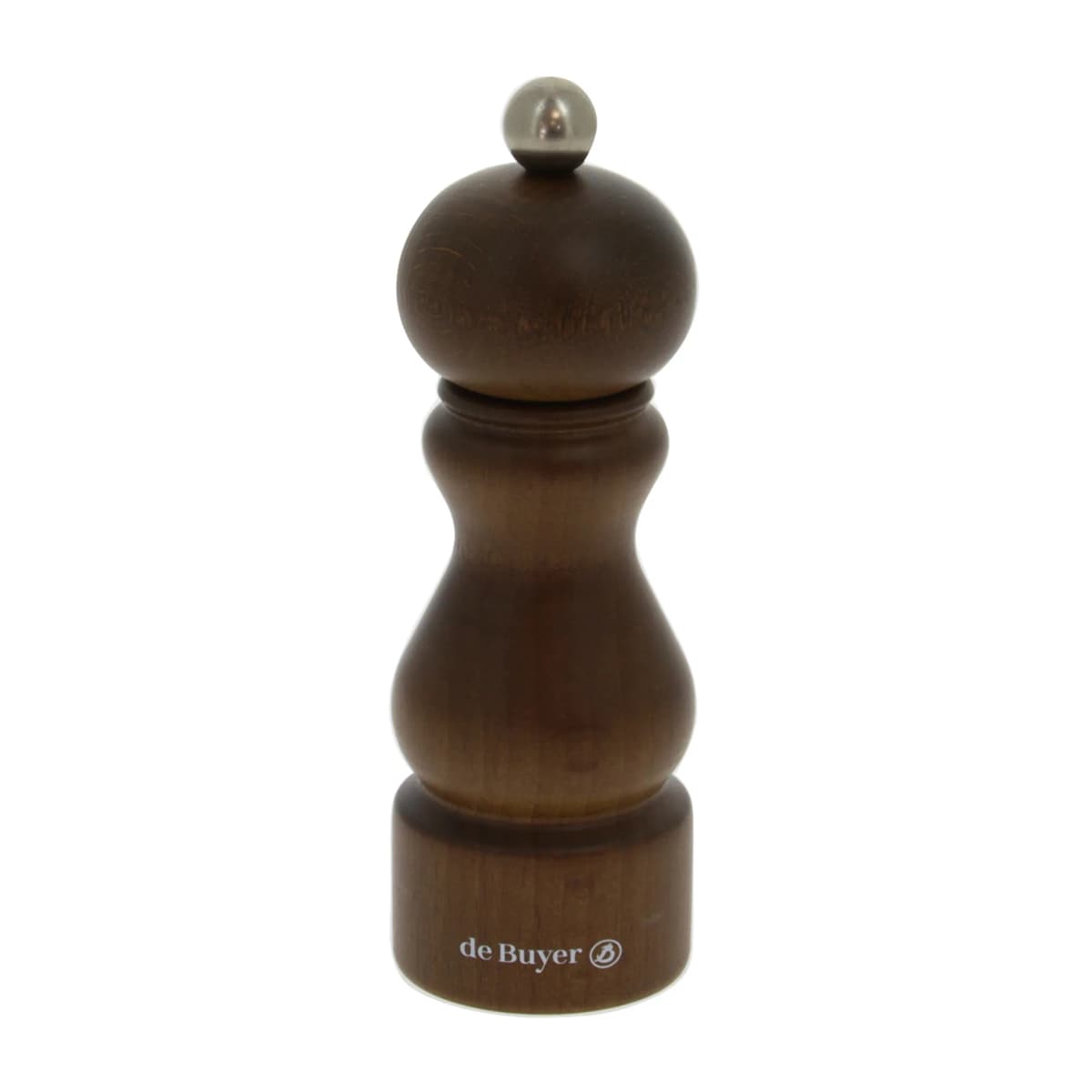 Rumba salt- og pepperkvern keramisk 14 cm, Mørkebrun