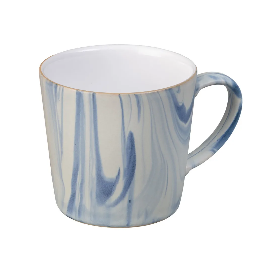Denby Marbled kopp 40 cl, Blå