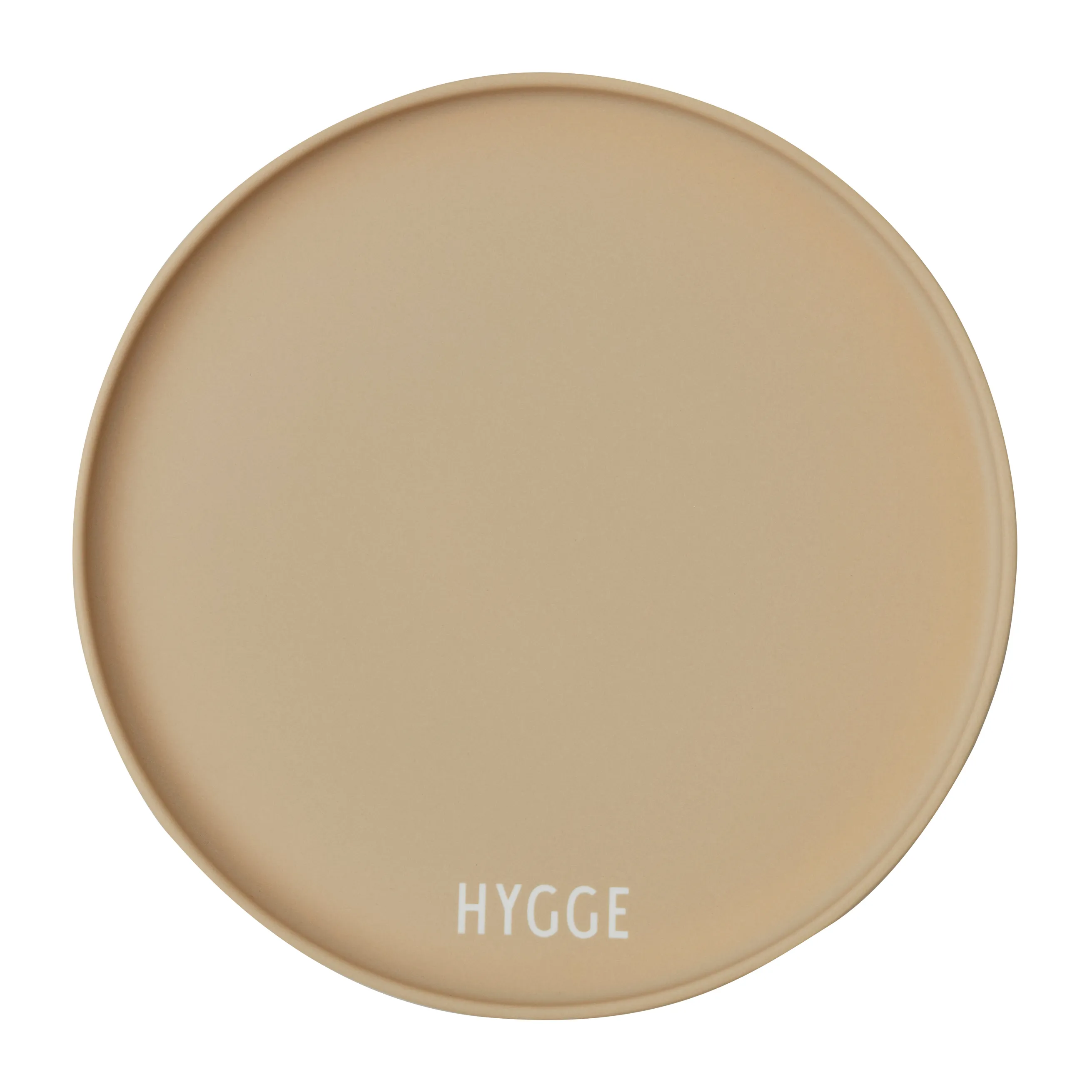 Design Letters favorittallerken Ø 22 cm, Hygge-beige