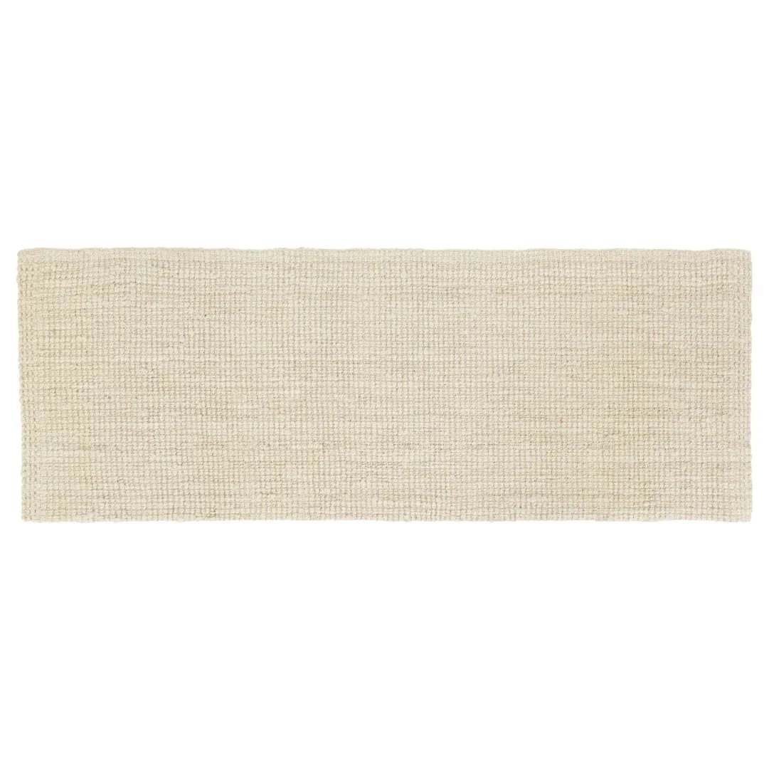 Jute gulvteppe ivory, 80x180 cm