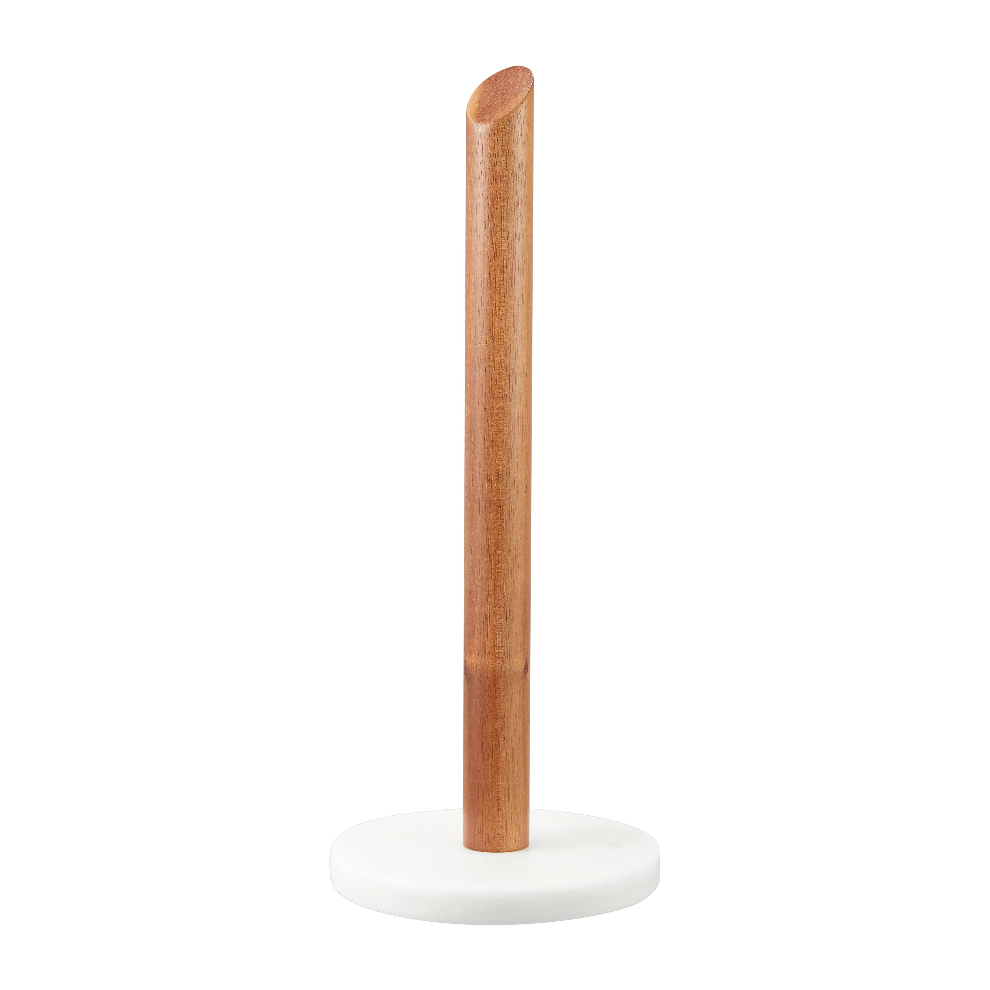 Penny kjøkkenrullholder 32 cm, Tre-marmor