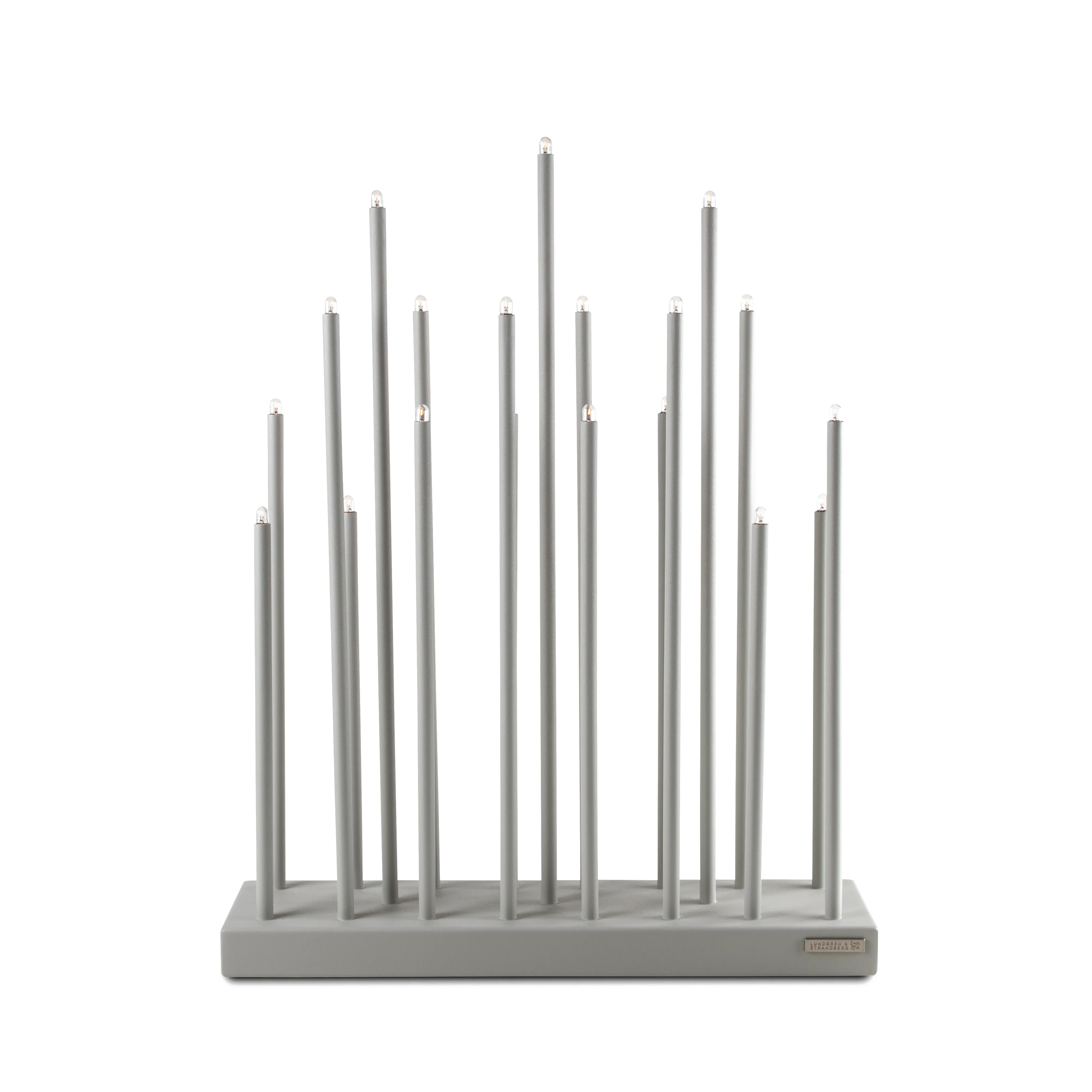 Elflugan elektrisk lysestake, Lysegrå