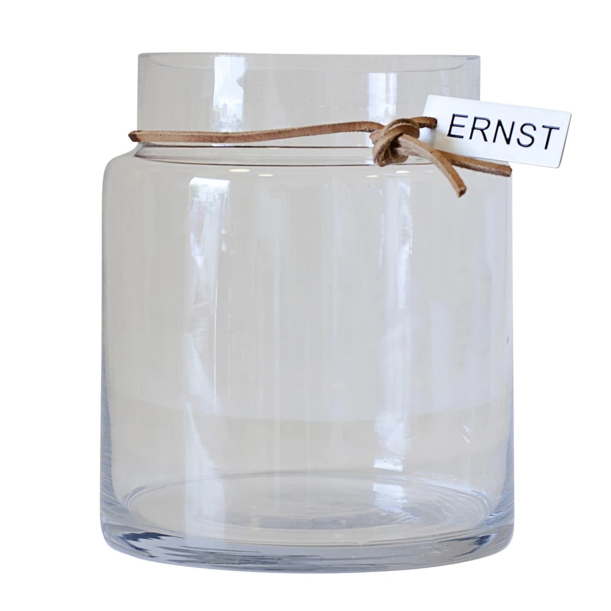 Ernst glassvase H22,5cm Ø12,5cm, Klar