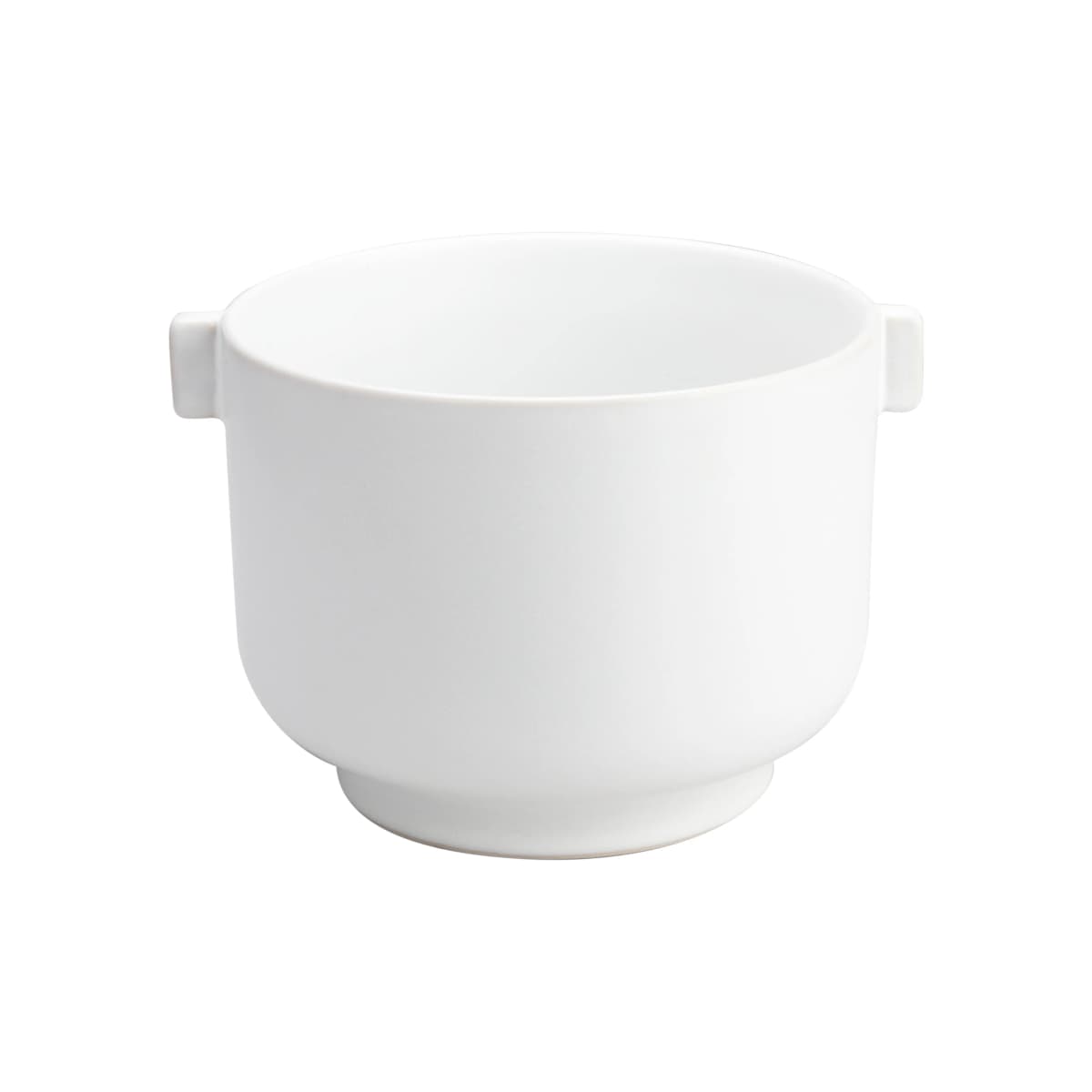 Ernst krukke med ører hvit sand Ø19,5 cm, 15 cm