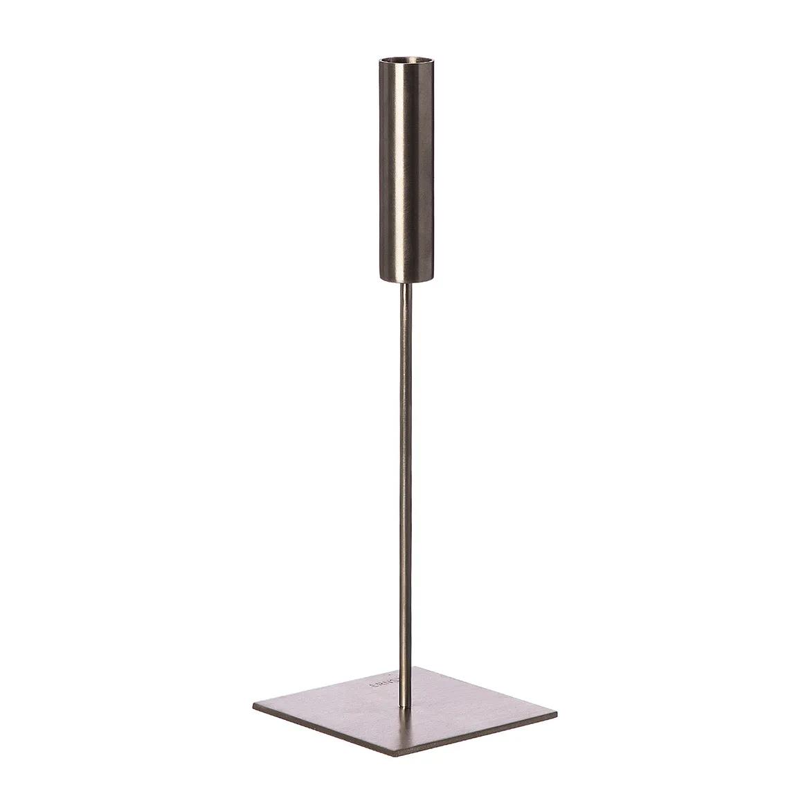 Ernst lysestake 30 cm, Børstet metall