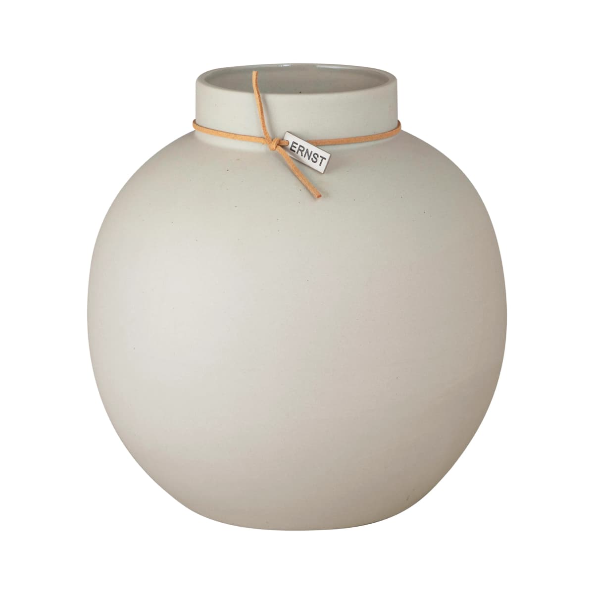Ernst vase keramikk natur, 22 cm