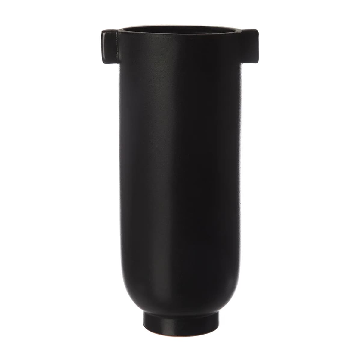 Ernst vase med hank 28 cm, Sort