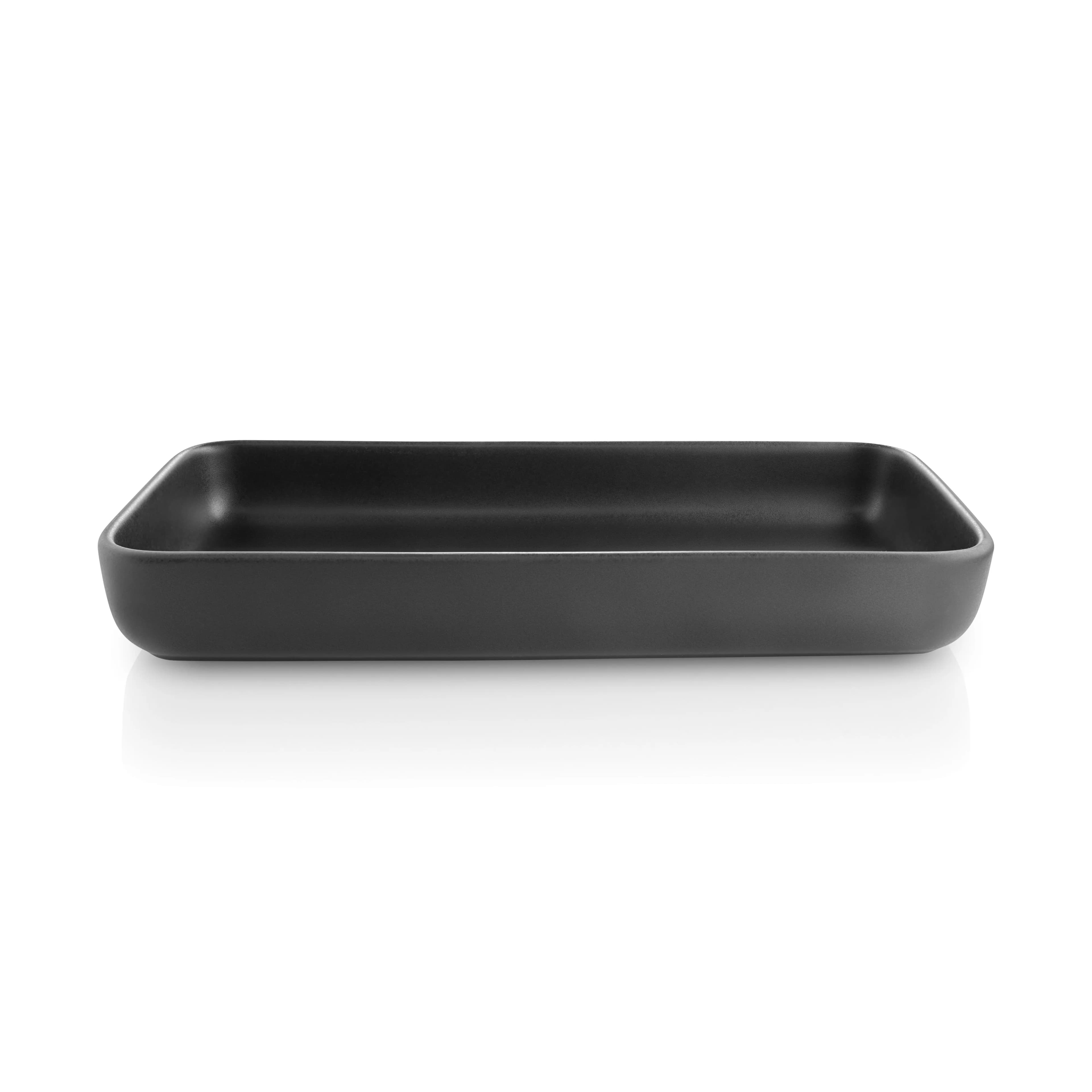 Nordic Kitchen serveringsfat 12x24 cm, Svart