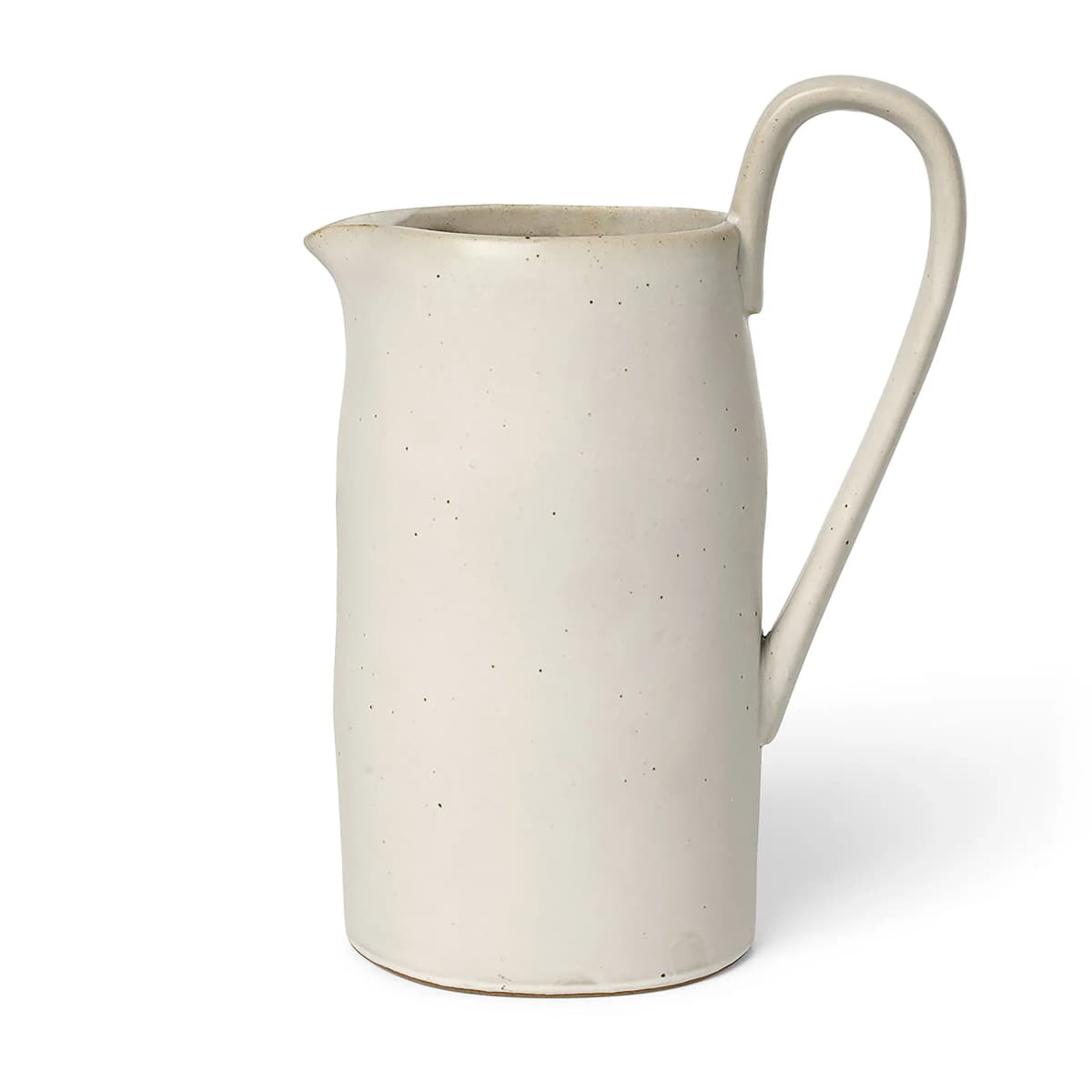 Flow kanne 1 L, Off-white speckle