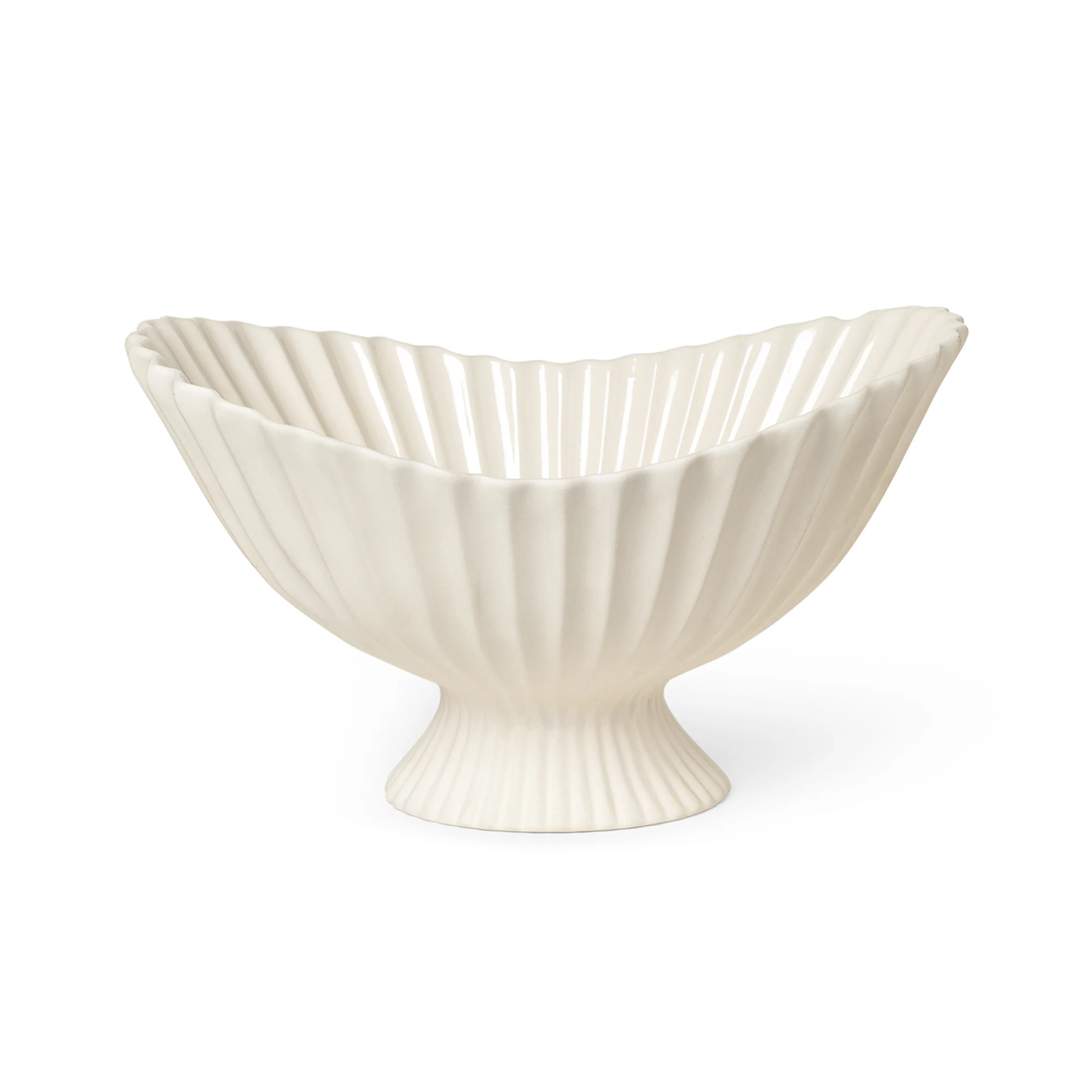Fountain Centrepiece 41x30,5x24 cm, Off-white