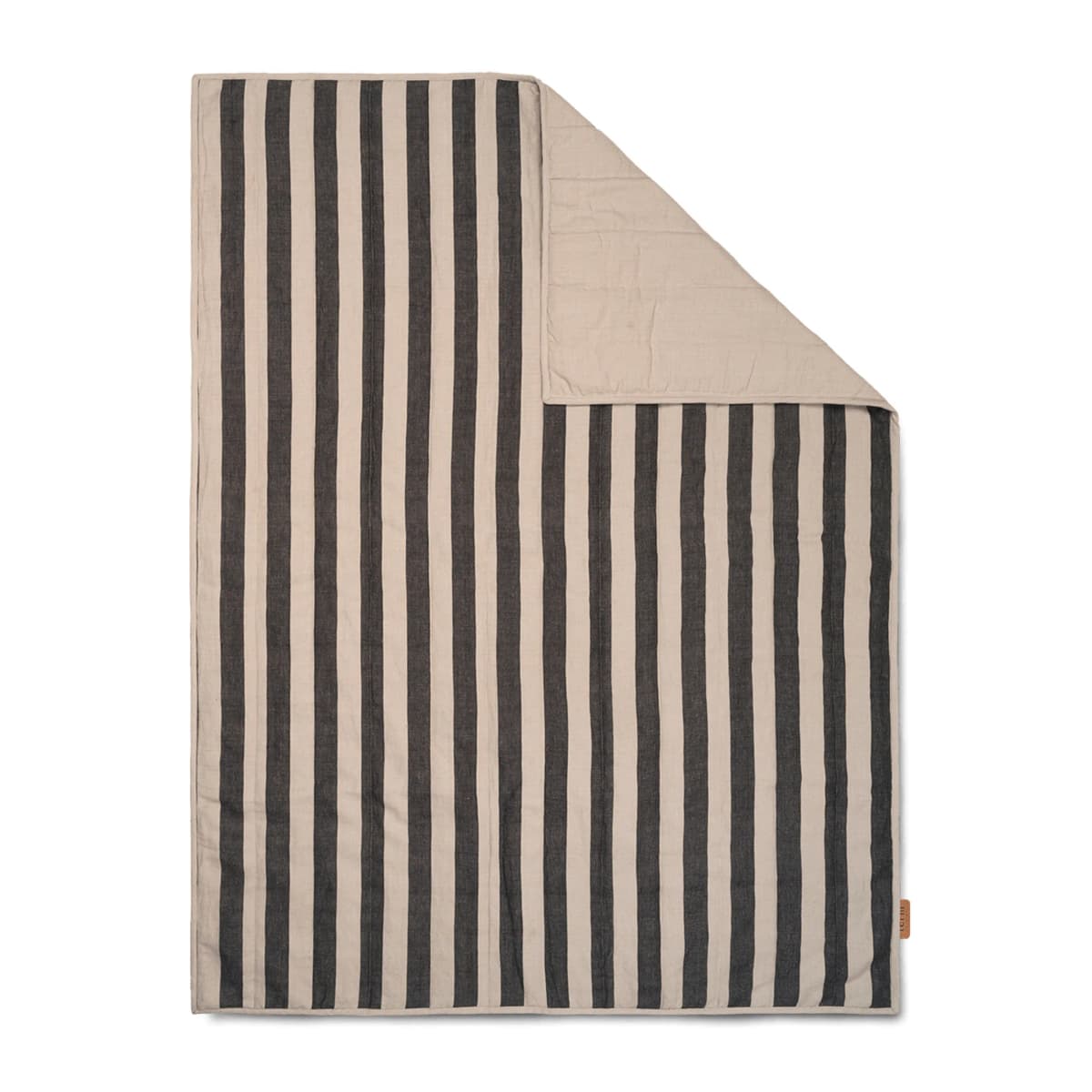 Grand pledd 120x170 cm, Sand-black