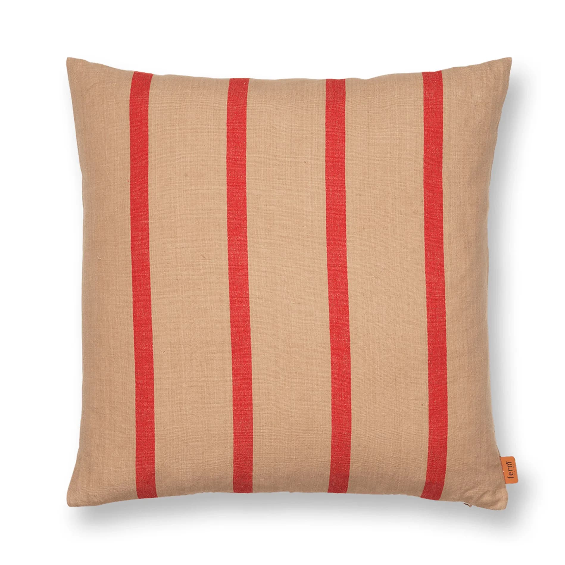 Grand pute 50x50 cm, Camel-red
