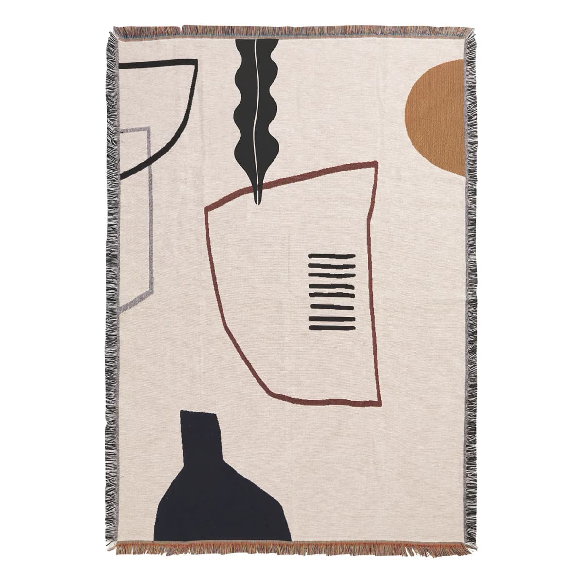 Mirage pledd 120x170 cm, Off white