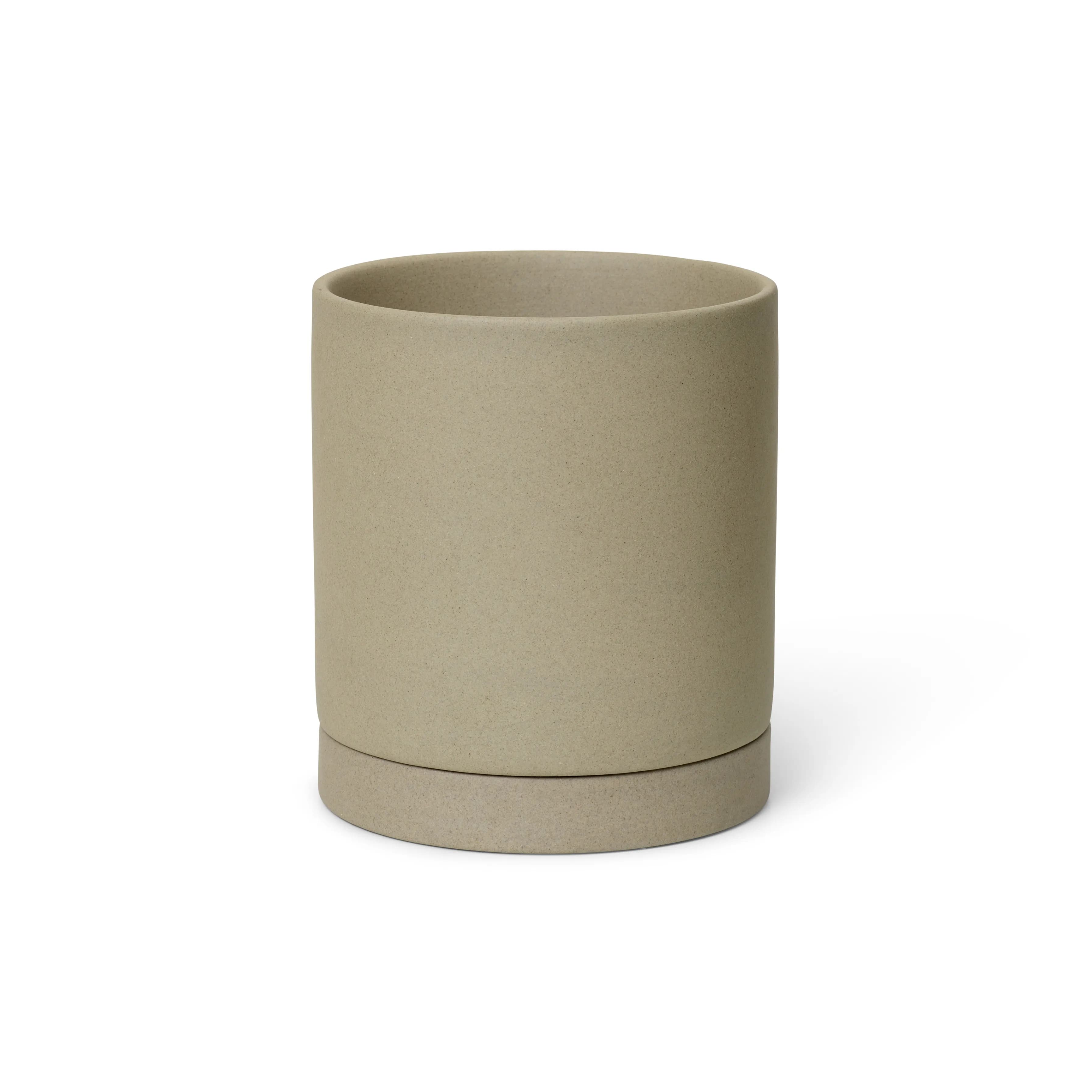 Sekki blomsterpotte medium Ø13.5 cm, Sand